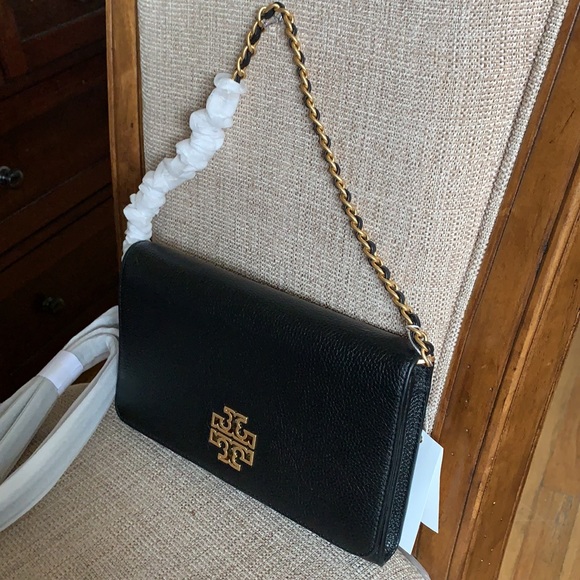 Tory Burch Britten Clutch Black - Picture 2 of 14